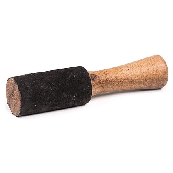 Bâton bol chantant peau chamois noir